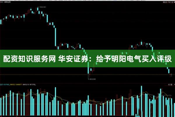 配资知识服务网 华安证券：给予明阳电气买入评级