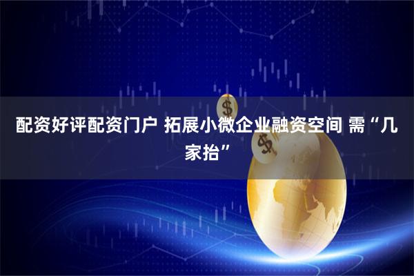 配资好评配资门户 拓展小微企业融资空间 需“几家抬”